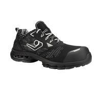 Base B1704B Run@Work London S1PS Safety Shoe Black/White, black white, 5 UK