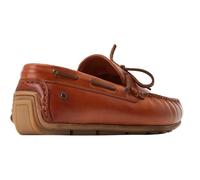 Base London Brooks Leather Men's Burnt Tan Loafers - UK 8 / EU 42 / US 9