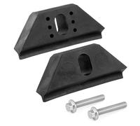 Base Clamp Battery Hold Down Kit, 2 Car Battery Hold Down Clamp & 2 Stainless Steel Bolt Car Accessories Battery Hold Down Kit Compatible with Buick Cadillac Chevy Pontiac, Replace #14005061