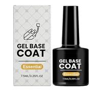 Base Coat Gel, UV LED Nail Coat, Long Lasting Manicure Base, Strengthening Nail Formula, for DIY Home Salon Spa Nails Gel Artistic Design Beauty Fashion Care Girls Women Professionals Use 7.5 ml