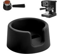 Base de Tamisage en Silicone Pour Café, Station de Tassage Compatible avec Expresso Ninja Luxe Cafe ES601/ES701, Tapis de Tasseur à Café Antidérapant avec Rainure en U Pour Machine à Café Ninja