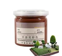 Base for miniature base -sand mud | 200ml of earth texture effect Base for miniature | Double beginners than tool for wild wild | Paisa