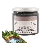 Base for miniature base -sand mud | 200ml of earth texture effect Base for miniature | Double beginners than tool for wild wild | Paisa