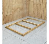 Base For Overlap Sheds - 6 x 4ft - Treated Timber - Forest Garden