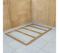 Base for Overlap Sheds - 7 x 5ft - Treated Timber - Forest Garden