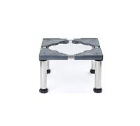 Base for refrigerator, anti-scratch, noise reduction, machine base stand, adjustable length/width, 18-27 inches, stand for dryer, base frame feet with suction cup, 10 inches