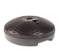 Base for Round Rattan Umbrella in Plastic, Mocha 45 cm