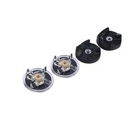 Base Gear and Rubber Blade Gear Replacement Parts 2 Pair for Magic Bullet 250W Juicer