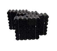 Base Kit for Shed 10ft x 8ft - Plastic Grid System for Shed, Log Cabin, Summerhouse - Garden Shed Base Grid w/Weed Fabric Membrane for Gravel Grids
