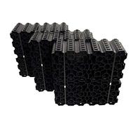Base Kit for Shed 12ft x 6ft - Plastic Grid System for Shed, Log Cabin, Summerhouse - Garden Shed Base Grid w/Weed Fabric Membrane for Gravel Grids