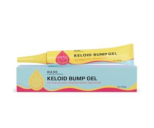 BASE LABORATORIES Keloid Bump Gel - Natural Piercing Bump & Keloid Scar Gel - For all Piercing Scars, Keloids & Bumps - 15ml