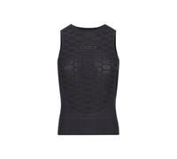 Q36.5 1 Sleeveless black undershirt without sleeves. - S-M