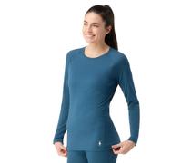 Smartwool Womens Classic All-season Merino Long Sleeve Base Layer Crew, Light Gray Heather, L EU