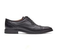Base London Ascot Mens Leather Lace-Up Comfort Black Oxford Shoes