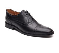 Base London Ascot Oxford Leather Men's Black Oxford Shoes UK 5