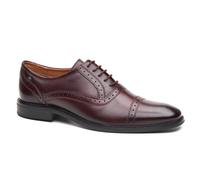 Base London Ascot Oxford Leather Men's Bordo Oxford Shoes UK 6