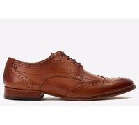 Base London Men's Barbera Lace Up Brogue Shoe in Tan | Size: 11 Base London Tan 11