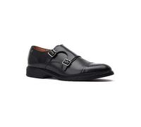 Base London Black Diablo Monk Shoes Black