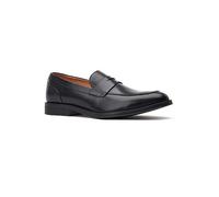 Base London Black Kennedy Slip On Loafers Black