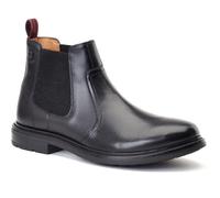 Base London Bloom Leather Mens Black Boots - Size UK 11