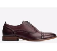 Base London Mens Cast Washed Lace Up Leather Oxford Shoes UK Size 9 (EU 43)