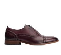 Mens Base London Brogues Cast Waxy Washed Leather Oxford Formal Shoes UK6-12