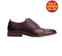 Mens Base London Brogues Cast Waxy Washed Leather Oxford Formal Shoes UK6-12