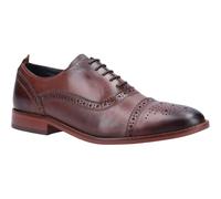 Base London Cast Washed Mens Formal Lace Up Shoes Leather