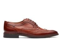 Base London Men's Clarence Brougue Shoe in Tan | Size: 11 Base London Tan 11