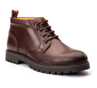 Base London Cobalt Leather Men's Brown Ankle Boots UK 9