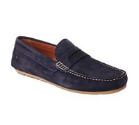 Base London Collins Mens Leather Slip-On Comfort Casual Loafers