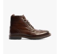 Base London DEALER Mens Boots Brown Leather - Size UK 7