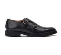 Base London Diablo Black Leather Male Mens Formal Slip On Shoes