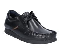 Base London Event Leather Men's Black Lace-Up Shoes UK 12