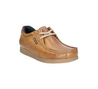 Base London Shoes Event Mens Leather Lace-Up Tan UK 12