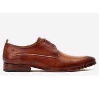 Base London Men's Gambino Derby Shoes Waxy Tan UK 7