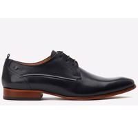 Base London Mens Gambino Waxy Black Derby Shoes UK 7