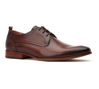 Base London Gambino Leather Men's Dark Brown Lace-Up Shoes UK 11