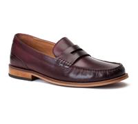 Base London Garfield Leather Men's Bordo Loafers UK 8