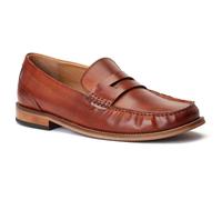 Base London Garfield Leather Men's Burnt Tan Loafers UK 11