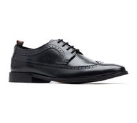 Base London Havisham Leather Mens Black Brogues Shoes - Size UK 6