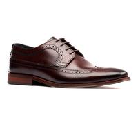 Base London Havisham Leather Men's Brown Derby Shoes - UK 10 / EU 44 / US 11