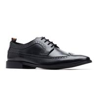 Base London Havisham Leather Men's Black Brogues Shoes - UK 12 / EU 46 / US 13