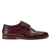 Base London HAVISHAM Washed Bordo Men's Brogue UK 6