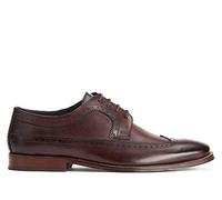 Base London Men's Derby Shoes Havisham Leather Brown UK 8 / EU 42 / US 9