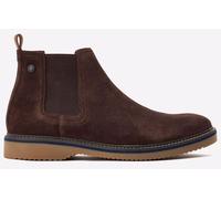 Base London Hooper Suede Men's Chelsea Boots | Boots | Dark Brown | UK Size 11