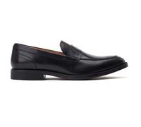 Base London Kennedy Black Leather Male Mens Formal Slip On Shoes