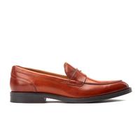 Base London Kennedy Men's Loafers Men's | Slip On Shoes | Burnt Tan | UK Size 8