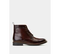 Base London Leather Toe Cap Casual Boots Brown