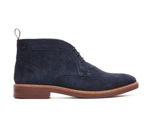 Base London Lincoln Navy Leather Male Mens Classic Boots